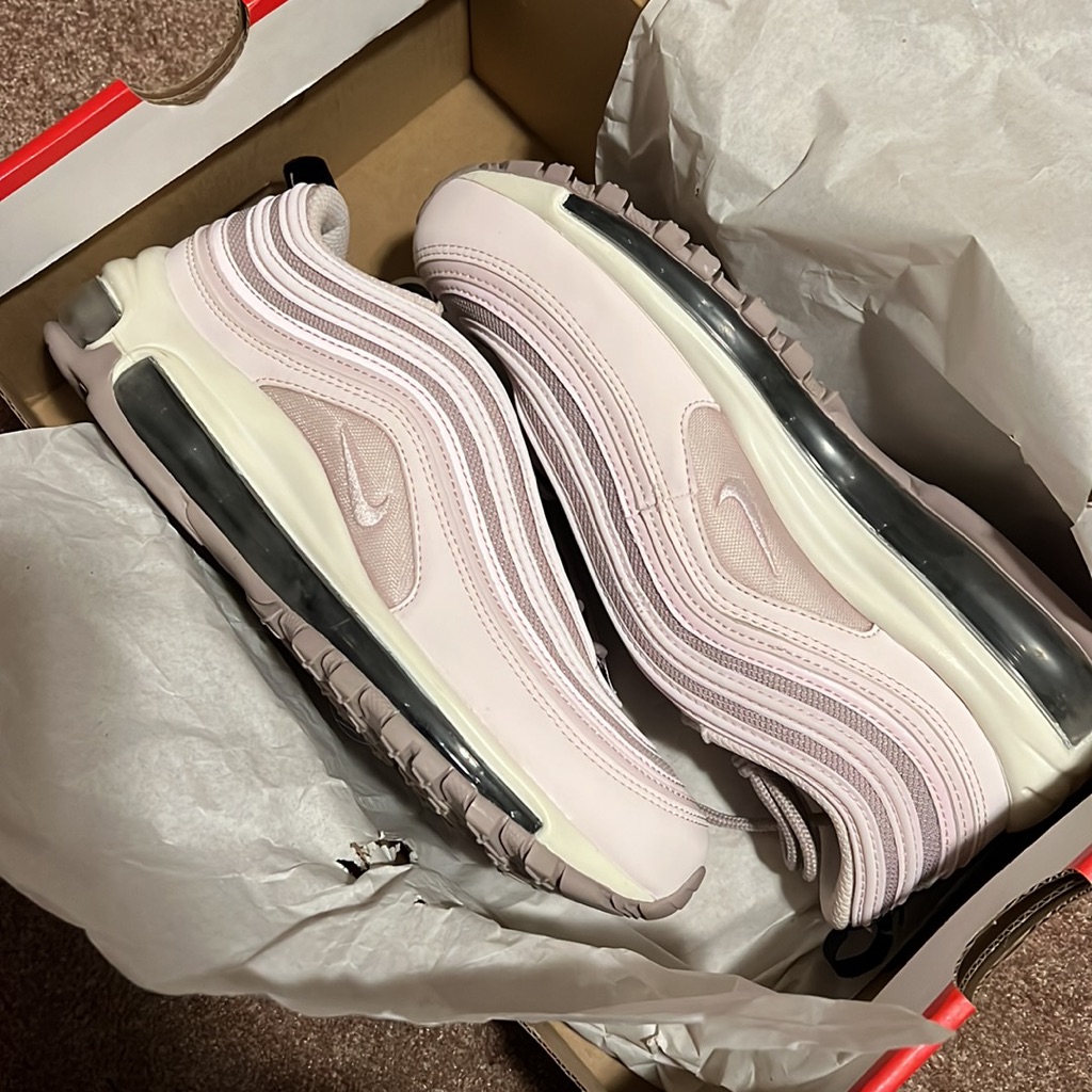 Brand New Womens Nike Air Max 97 Pale Pink Size 7
